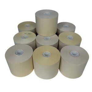 10 Adding Machine CALCULATOR PLAIN PAPER ROLLS Some Toning